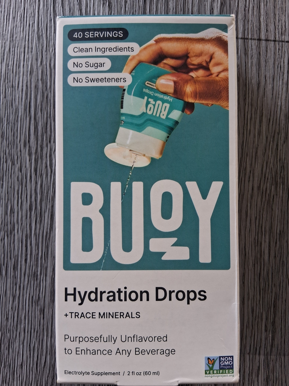 Hydration Drops - Teal | Hydration Electrolyte Supplement Sealed Unopened